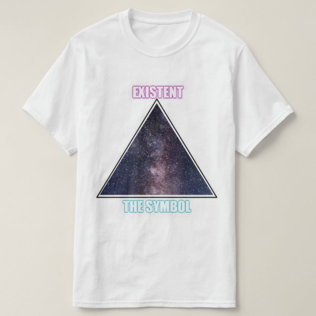 T-shirt Existant le symbole (Design devant)