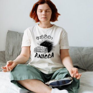 T-shirt Existential Grunge ANICCA(අනිච්ච)Punk Impermanence