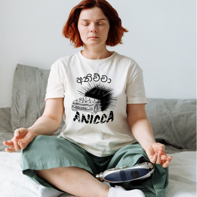 T-shirt Existential Grunge ANICCA(අනිච්ච)Punk Impermanence (Créateur téléchargé)