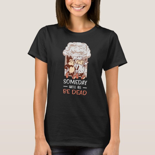 T-shirt Existentielle, Retro Dread Toon Explosion, Sarcasm (Devant)