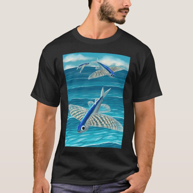 T-shirt Exocet aile-jaune (Devant)
