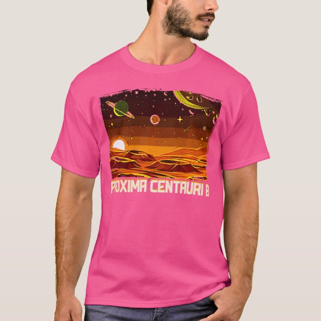 T-shirt Exoplanet Proxima Centauri B Planet Astronomie Sci (Devant)