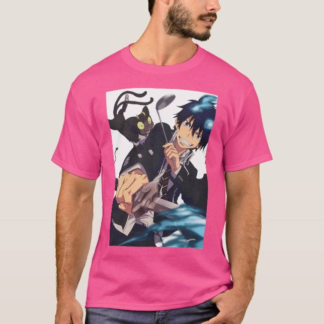 T-shirt Exorciste bleu (Devant)
