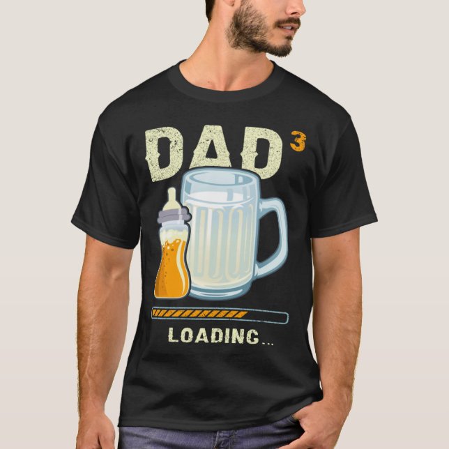 T-shirt Expectant Dad Dad to be Future Dad 3rd child  2 (Devant)