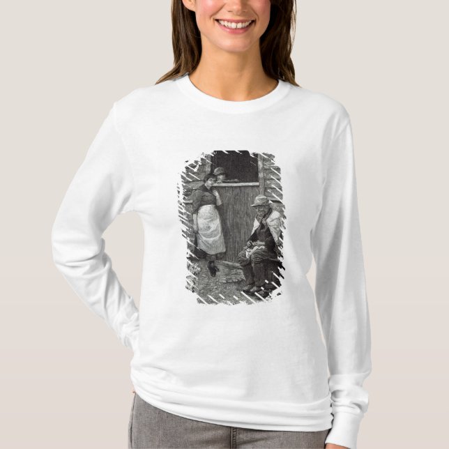 T-shirt Expectative, de "heure de loisirs", 1888 (Devant)