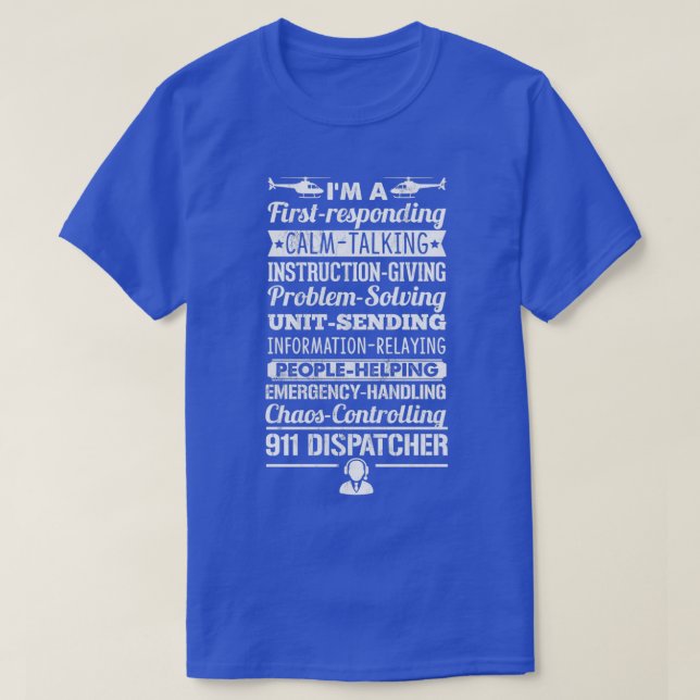 T-shirt Expéditeur 911 S 911 Emt (Design devant)