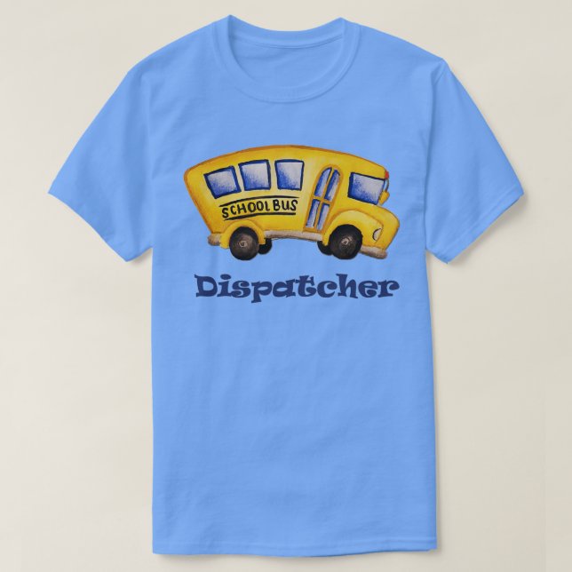 T-shirt Expéditeur de bus scolaires (Design devant)