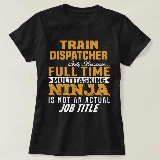T-shirt Expéditeur de train (Design devant)