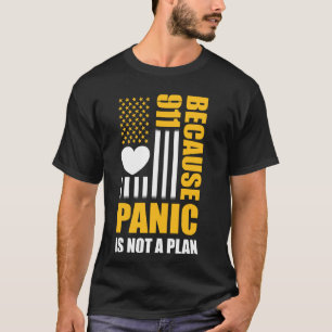T-shirt Expéditeur d'urgence Papa 911 Premier secours