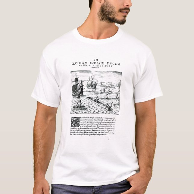 T-shirt Expédition de Thomas Cavendish (Devant)