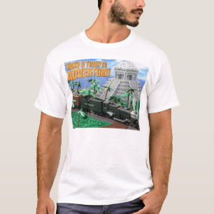 T-shirt Expédition en Train vers des Ruines Antiqu