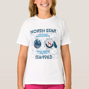 T-shirt Expédition nautique de l'étoile du Nord - Route ma