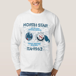 T-shirt Expédition nautique de l'étoile du Nord - Route ma
