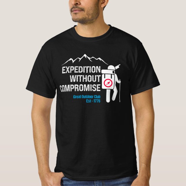 T-shirt Expédition sans Compromis.b (Devant)