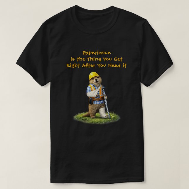 T-shirt "Expérience" (Design devant)