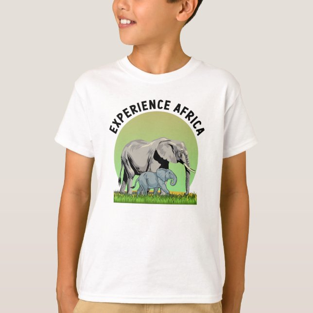 T-shirt Expérience Afrique (Devant)