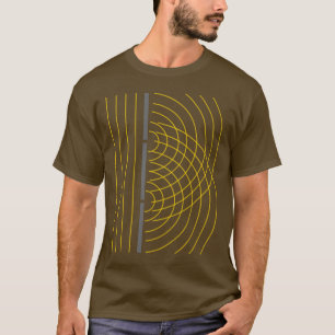 T-shirt Expérience de la Science de particules d'onde