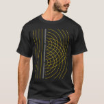 T-shirt Expérience de la Science de particules d'onde<br><div class="desc">Une particule ?  TOUS LES DEUX ? ? ? Est-elle cette vie réelle ?  Cette chemise decoherent fait un grand cadeau pour des amants de la science et des physiciens de quantum.</div>