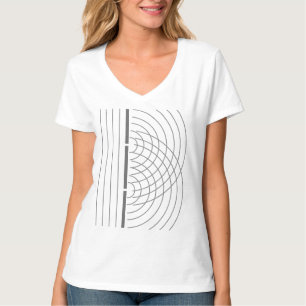 T-shirt Expérience de la Science de particules d'onde