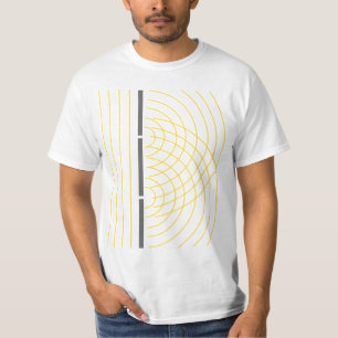 T-shirt Expérience de la Science de particules d'onde