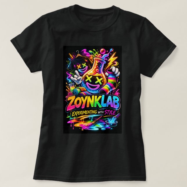 T-shirt Expérience ZOYNKLAB 0046976 (Design devant)