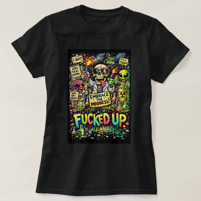 T-shirt Expérience ZOYNKLAB 0047117 (Design devant)