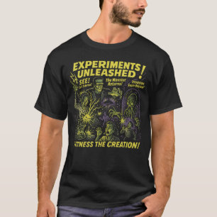 T-shirt Expériences libérées Poster de film de laboratoire