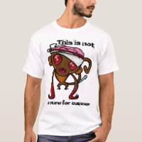 T-shirt expérimenté de singe