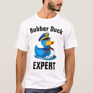 T-shirt expert canard en caoutchouc