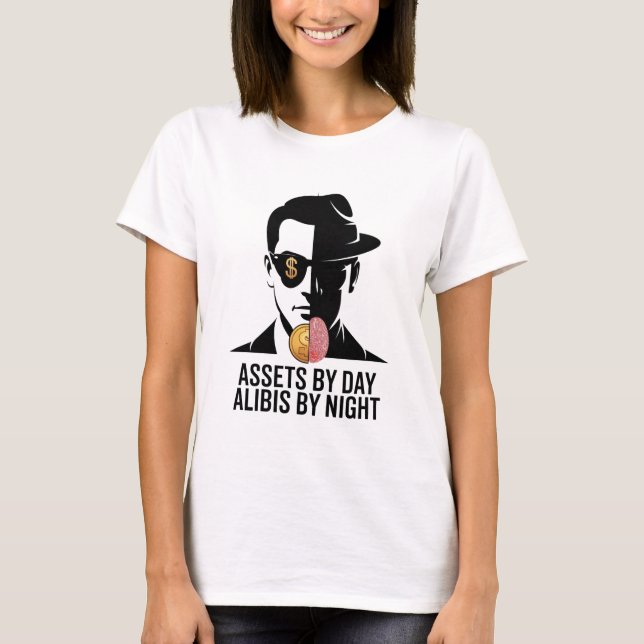 T-shirt Expert-comptable drôle vérificateur de faits diver (Devant)