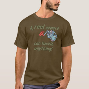 T-shirt Expert en bobines de pêche