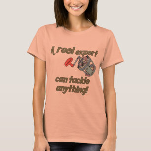 T-shirt Expert en bobines de pêche