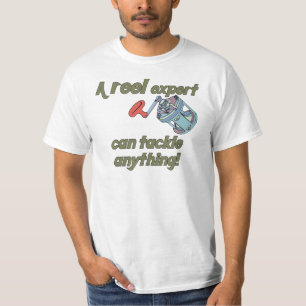 T-shirt Expert en bobines de pêche