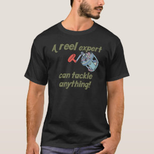 T-shirt Expert en bobines de pêche