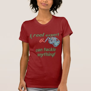 T-shirt Expert en bobines de pêche
