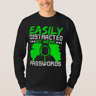 T-shirt Expert en cybersécurité et piratage éthique & Whit