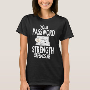 T-shirt Expert en cybersécurité pour homme pour pirate inf