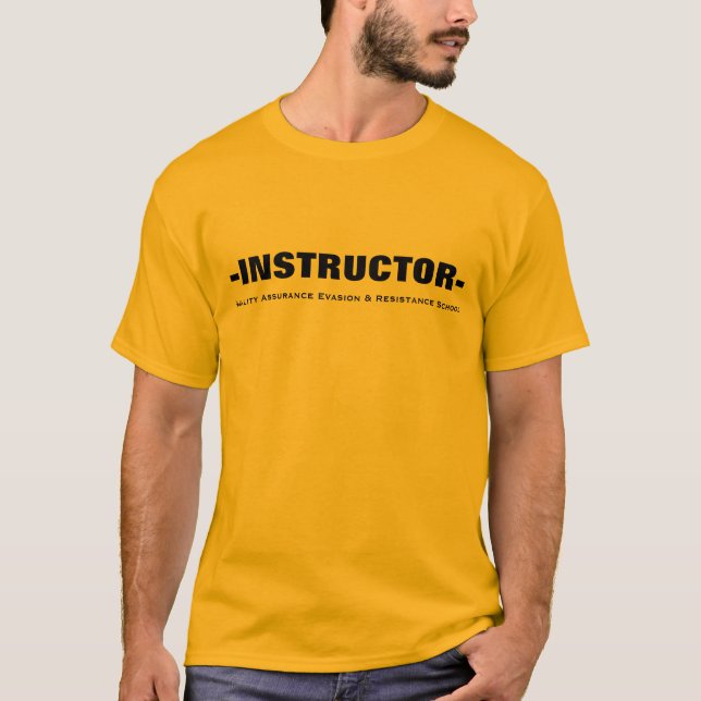 T-shirt Expert en matière de QA Dodge (Devant)