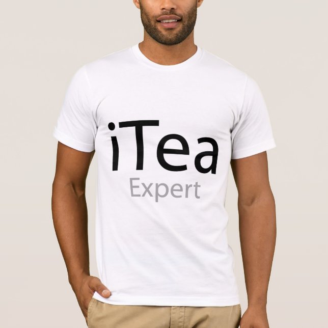 T-shirt Expert en thé i (Devant)