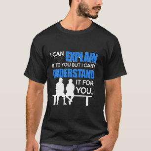 T-shirt Expliquez et comprenez l'humour sarcastique Humour