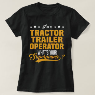 T-shirt Exploitant de remorque tracteur