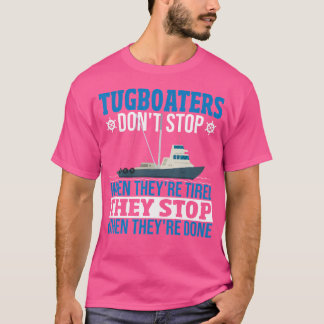 T-shirt Exploitant de remorqueurs Bateau-remorque Capitain