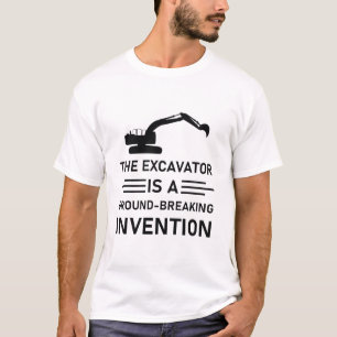 T-shirt Exploitant d'équipement lourd Excavateur Conducteu