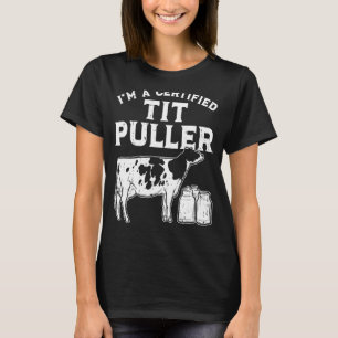 T-shirt Exploitation Agricole De Traction De Téton Certifi