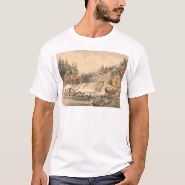 T-shirt Exploitation de placer (0605B) (Devant)