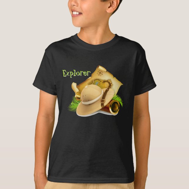 T-shirt Explorateur (Devant)