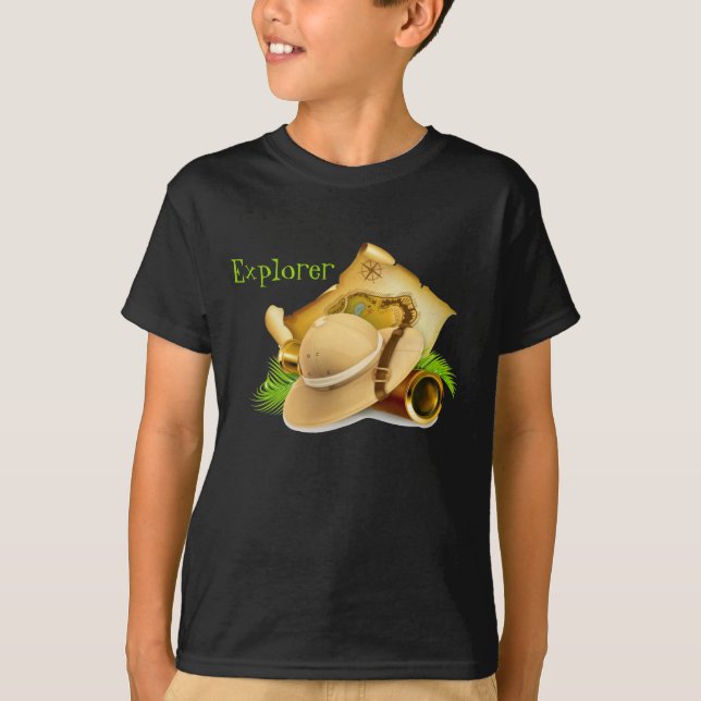 T-shirt Explorateur (Devant)