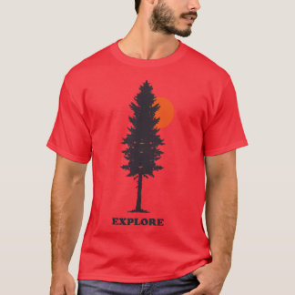 T-shirt explorateur de forêts