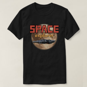T-shirt Explorateur de l'espace rétro