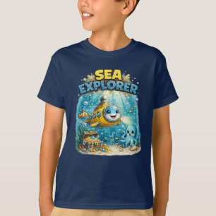 T-shirt Explorateur des mers